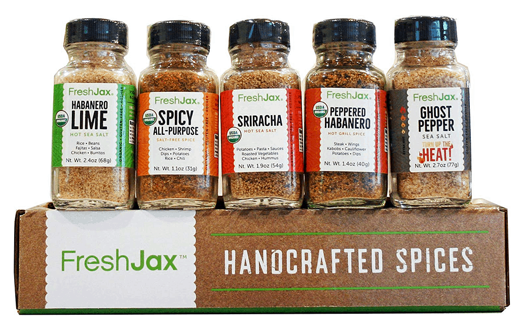 FreshJax Hot Spicy Seasonings Gift Set 